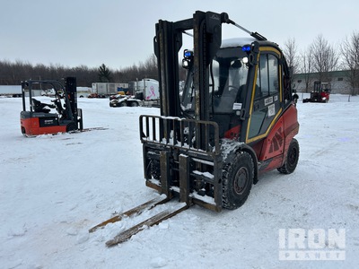 2018 Linde H50D 9875 lb Cushion Tire w/ Cabaire cab pressure monitor Forklift
