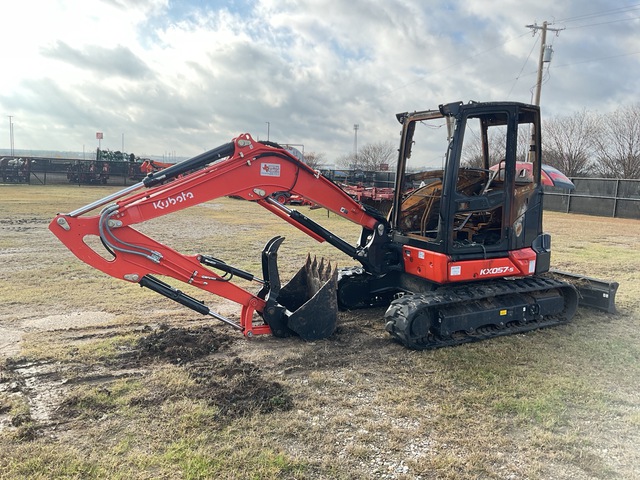 2024 Kubota KX057-5R3AP Mini Excavator (Inoperable)