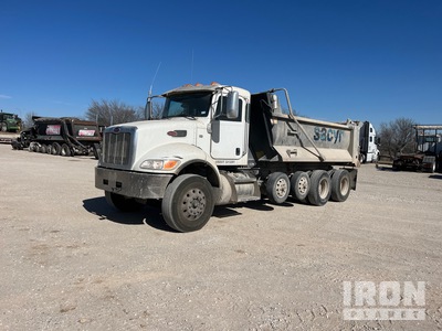 2020 Peterbilt 348 10x4 Quad/A Dump Truck
