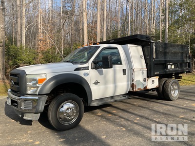 2012 Ford F-550 XL 4x4 S/A Dump Truck