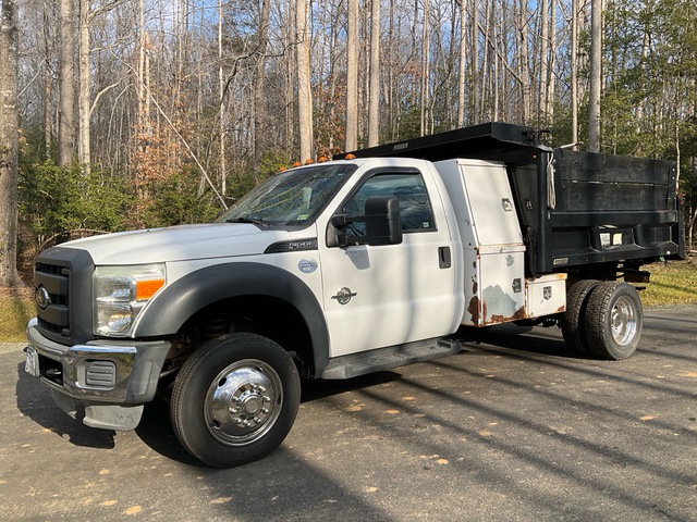 2012 Ford F-550 XL 4x4 S/A Dump Truck 2012 Ford F-550 XL 4x4 S/A Dump Truck