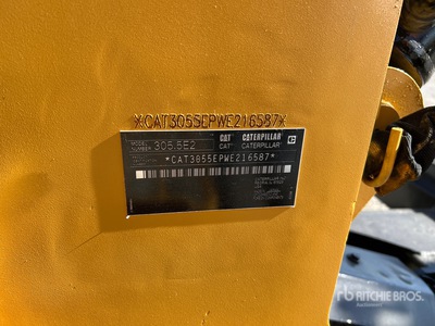 2023 Cat 305.5E2 Mini Excavator