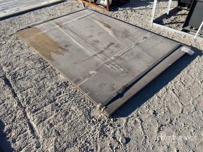 Quantity of (2) 2025 Kit Containers Steel 5 ft x 8 ft Road 3/4 inch thick Placas de acero