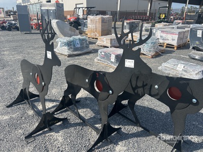 2025 Kit Containers AR500ATDEER Shooting Target (Unused)