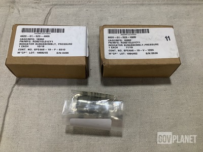 (3) Pall Aeropower RD921GL01CY1 Pressure Indicator Subassemblies