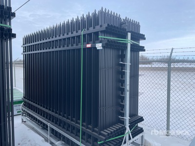 2026 Suihe F-X-30-4 9 ft 9 in x 6 ft 6 in Powder Coated Fencing (Unused)