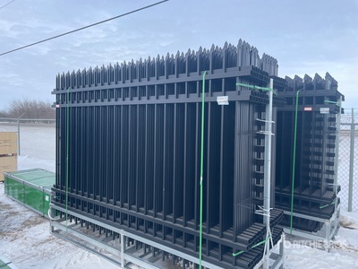 2026 Suihe F-X-30-4 9 ft 9 in x 6 ft 6 in Powder Coated Fencing (Unused)