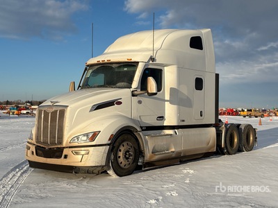2024 Peterbilt 579 6x4 تراكتور شاحنة كابينة النوم (ثنائية المحور)