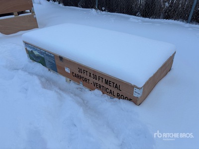 2025 Rhino AGR-MC2030 Steel Carport (Unused)