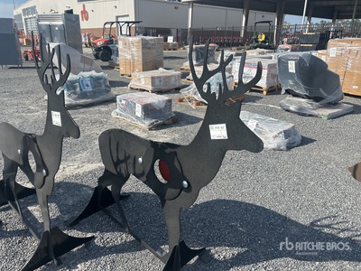 2025 Kit Containers AR500ATDEER Shooting Target (Unused)