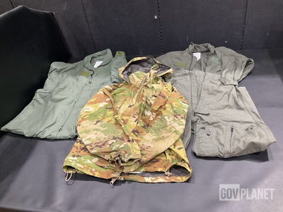(19) Pairs of Flyer’s Coveralls, (13) Wet weather Jackets & Assorted Items
