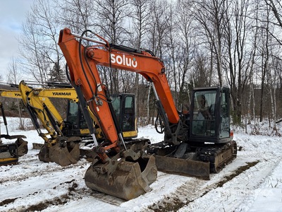 2022 Hitachi ZX85USB-5 Rupsgraafmachine