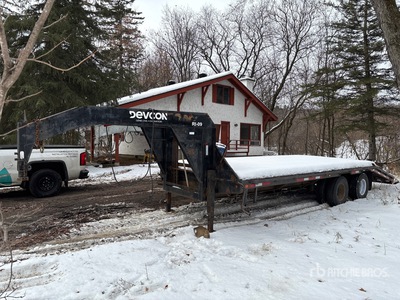 2006 Big Tex 18FTG 18 ft T/A Gooseneck Apparatuur aanhangwagen