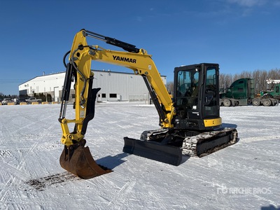 2017 Yanmar ViO55-6A Mini Excavator
