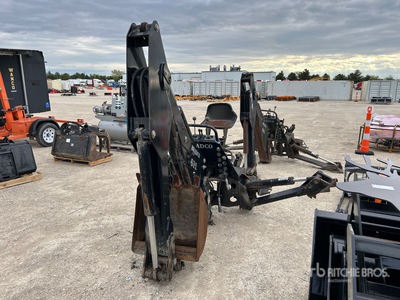 Bradco 8611X 58 in Skid Steer Backhoe