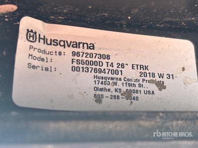 Husqvarna FS5000D を見 Walk Behind - Concrete Saw