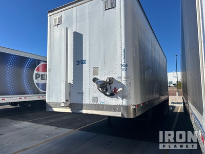 2009 Hyundai TR L28W102H13.5 28 ft x 102 in T/A Lift gate batteries are dead Van Trailer