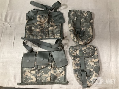 (530) Entrenching Tools Carriers & (488) Bandoleer Ammunition Pouches
