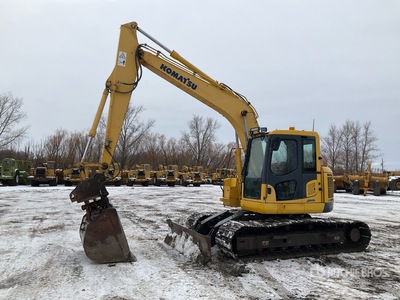 2009 Komatsu PC138USLC-8 Excavatrice sur chenilles