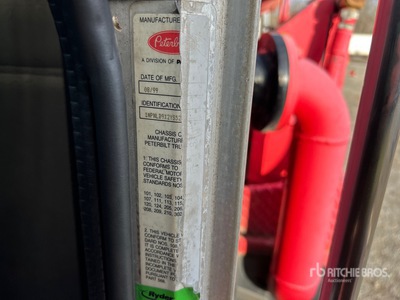 2000 Peterbilt 330 6x4 Vacuum Tanker Truck