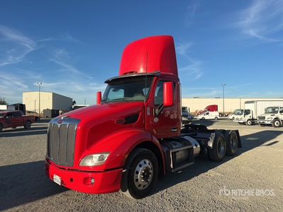 2020 Peterbilt 579 6x4 T/A Day Cab Truck Tractor