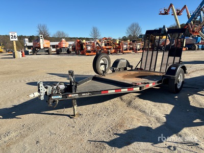 2019 MMDI 8 ft S/A Equipment Trailer