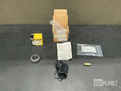 (2) Shoulder Pins, (9) Adapters, (22) Toller Cones & Assorted Items