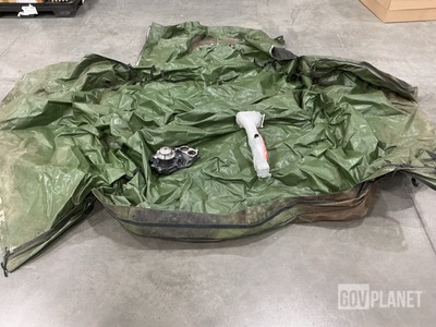 (5) Water Pumps, (1) Fitted Cover, (1) Jack Weldment & Assorted Items