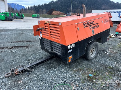 Sullivan DC210PHJF Mobile Luftkompressor