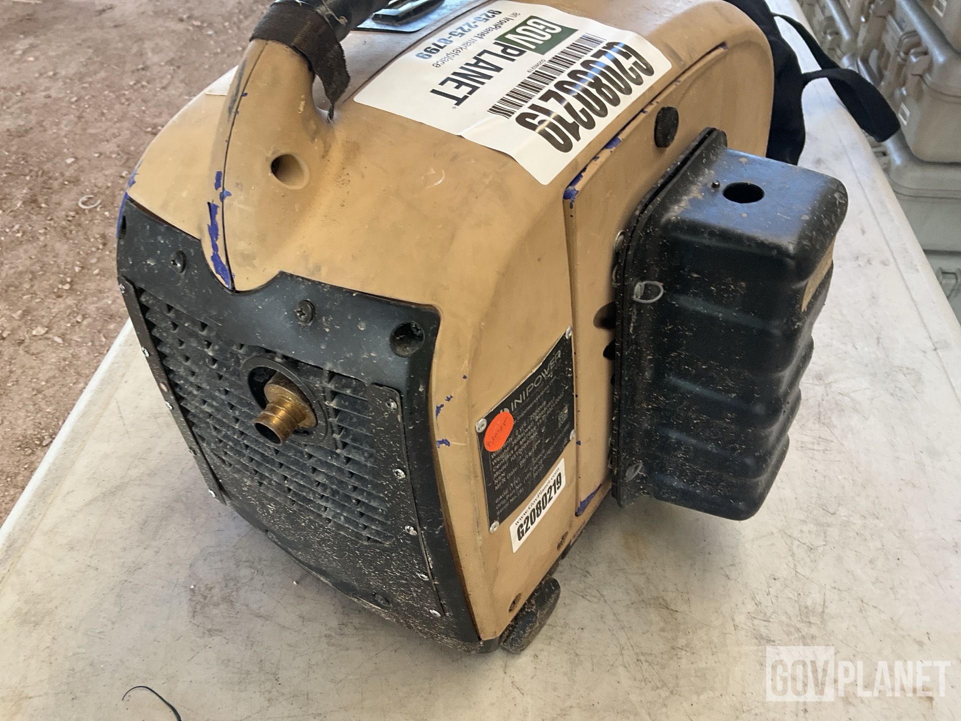 Surplus INI Power Systems IG1000-ICMF Portable Generator Set in Yermo,  California, United States (GovPlanet Item #14536534)