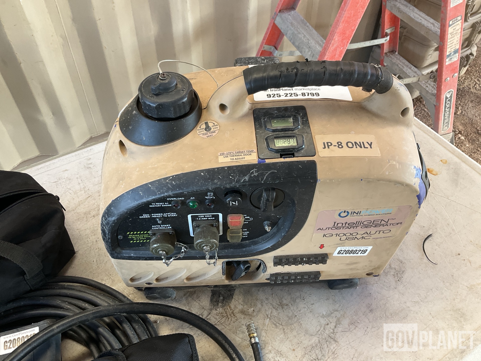 Surplus INI Power Systems IG1000-ICMF Portable Generator Set in Yermo,  California, United States (GovPlanet Item #14536534)