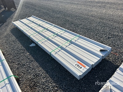 Quantity of (50) 2025 Kit Containers Steel R Panel (Unused)