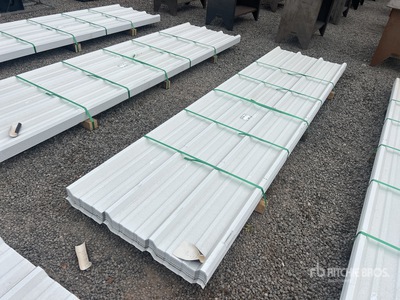 Quantity of (50) 2025 Kit Containers Steel R Panel (Unused)