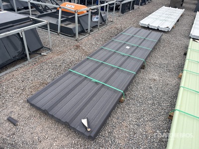 Quantity of (50) 2025 Kit Containers Steel R Panel (Unused)