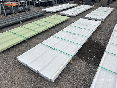 Quantity of (50) 2025 Kit Containers Steel R Panel (Unused)