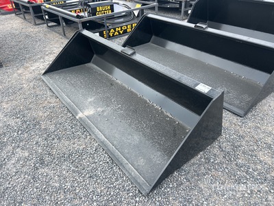 2025 Kit Containers QT-DB-S90 90 in Multi-Purpose Skid Steer Bucket (Unused)