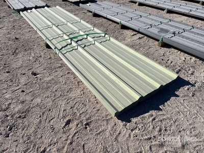 Quantity of (95) 2025 Kit Containers Steel R Panel 12 ft x 3 ft (Unused)