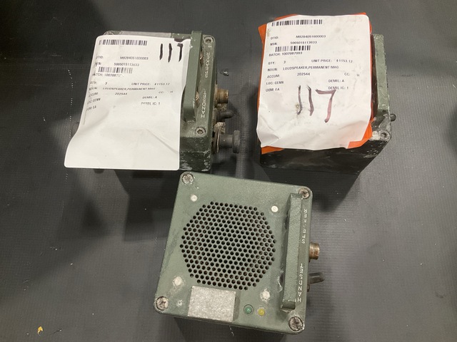 (3) McDowell Research MRC-67A Amplified Speakers