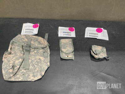 (288) Hand Grenade Pouches, (237) M4 Two Mag Pouches & Assorted Items