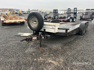 16 ft T/A Apparatuur aanhangwagen