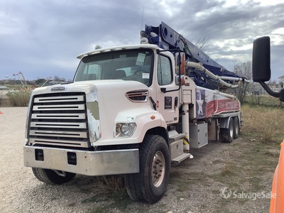 2021 Alliance 41R on 2022 Alliance 6x4 Betonpumpenwagen (Inoperable)