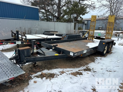 2004 Towmaster T-10P 16 ft T/A ユーティリティトレーラー