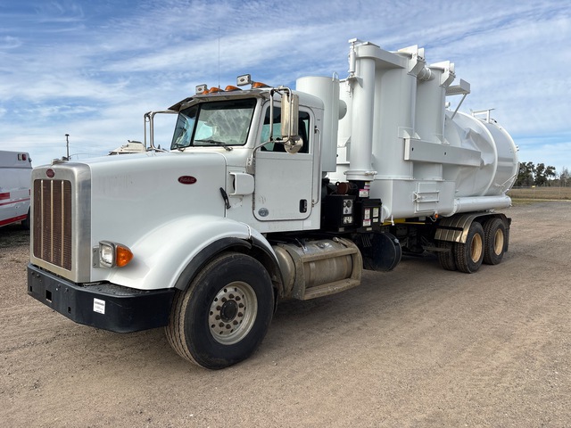 2013 Super Products on 2014 Peterbilt 365 6x4 Vacuum Tanker Truck