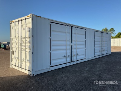 2025 40 ft High Cube Multi-Door Contenedor de almacenamiento
