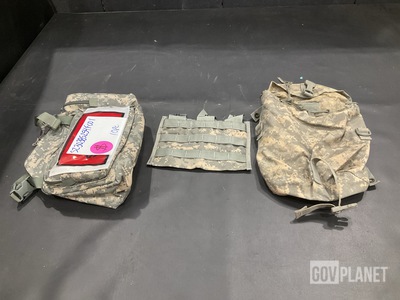 (10) Combat Casualty Bags, (140) M4 Three Mag Pouches & Assorted Items