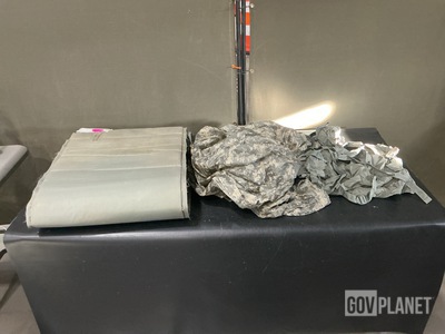 (6) Self-Inflating Sleeping Mats, (13) Wet Weather Ponchos & Assorted Items