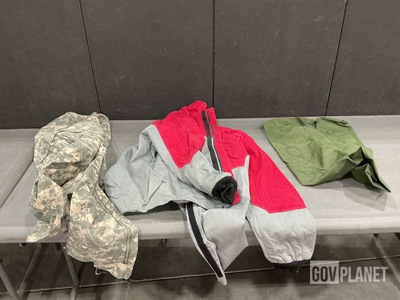 (141) Clothing Bags, (2) Coats, (6) Pairs of Trousers & Assorted Items