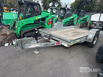 2016 Felling FT-6T-GW 12 ft S/A Tilt Deck Trailer