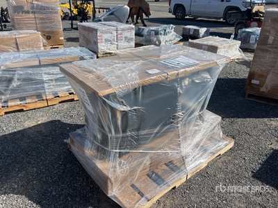 55" Adjustable Height Propane Fire Pit Table w/ Tabletop Lid (Brown) (Unused)