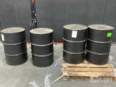 (4) 8110MFG9783 Storage Drums